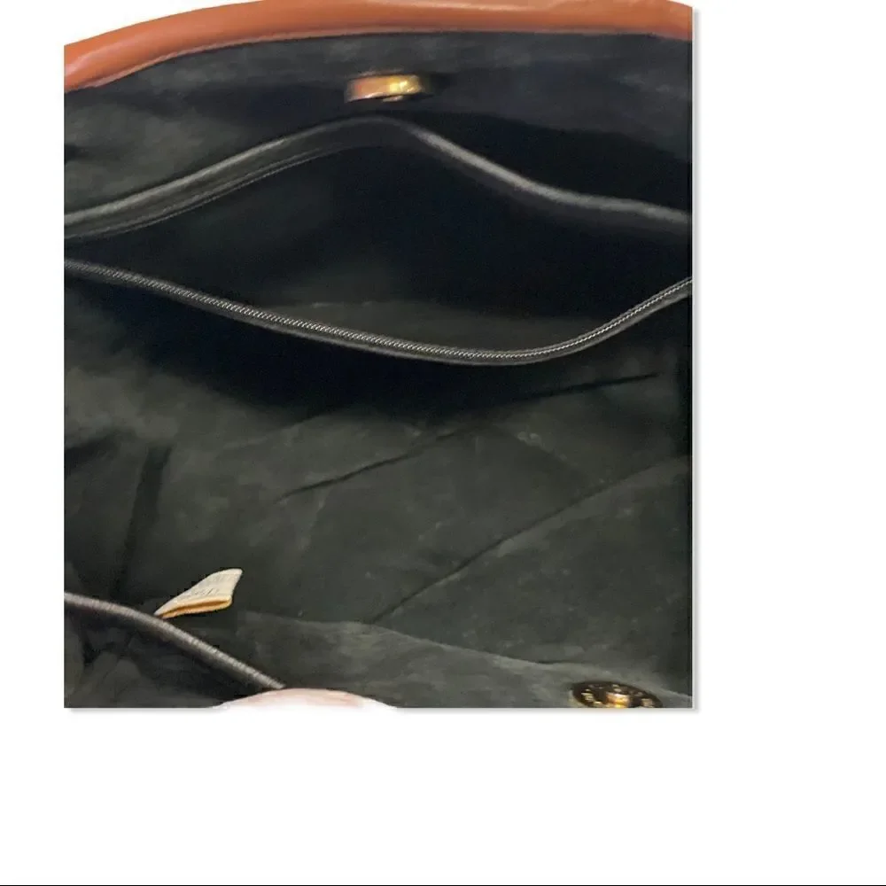 Jo Ann Page Marina Black Leather Purse!